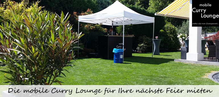 Die mobile Curry Lounge für Ihre nächste Feier mieten
