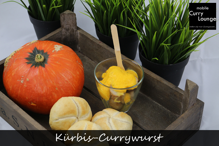 Kürbis-Currywurst