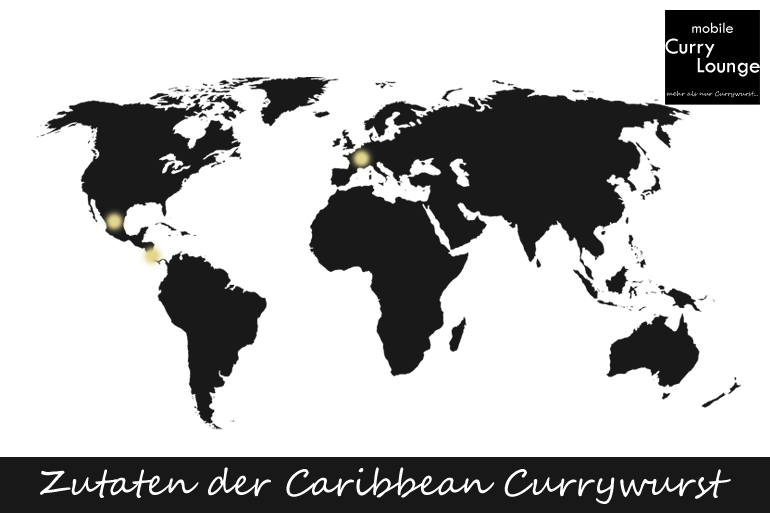Zutaten - Caribbean Currywurst