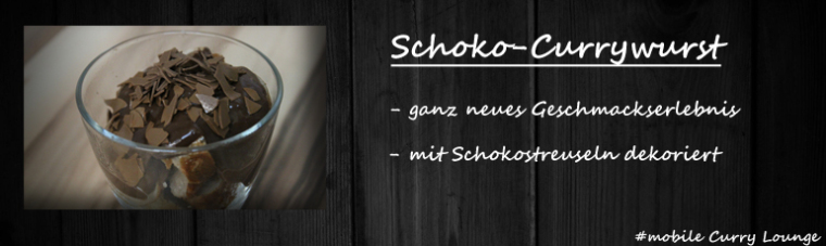 Schoko Currywurst