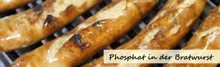 Phosphat in der Bratwurst